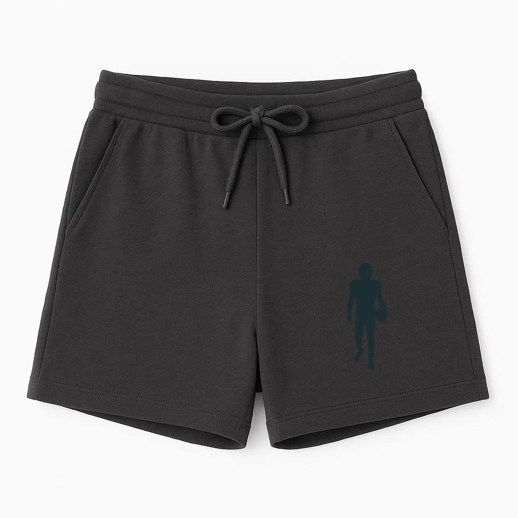 American Football Player Walking Silhouette Short