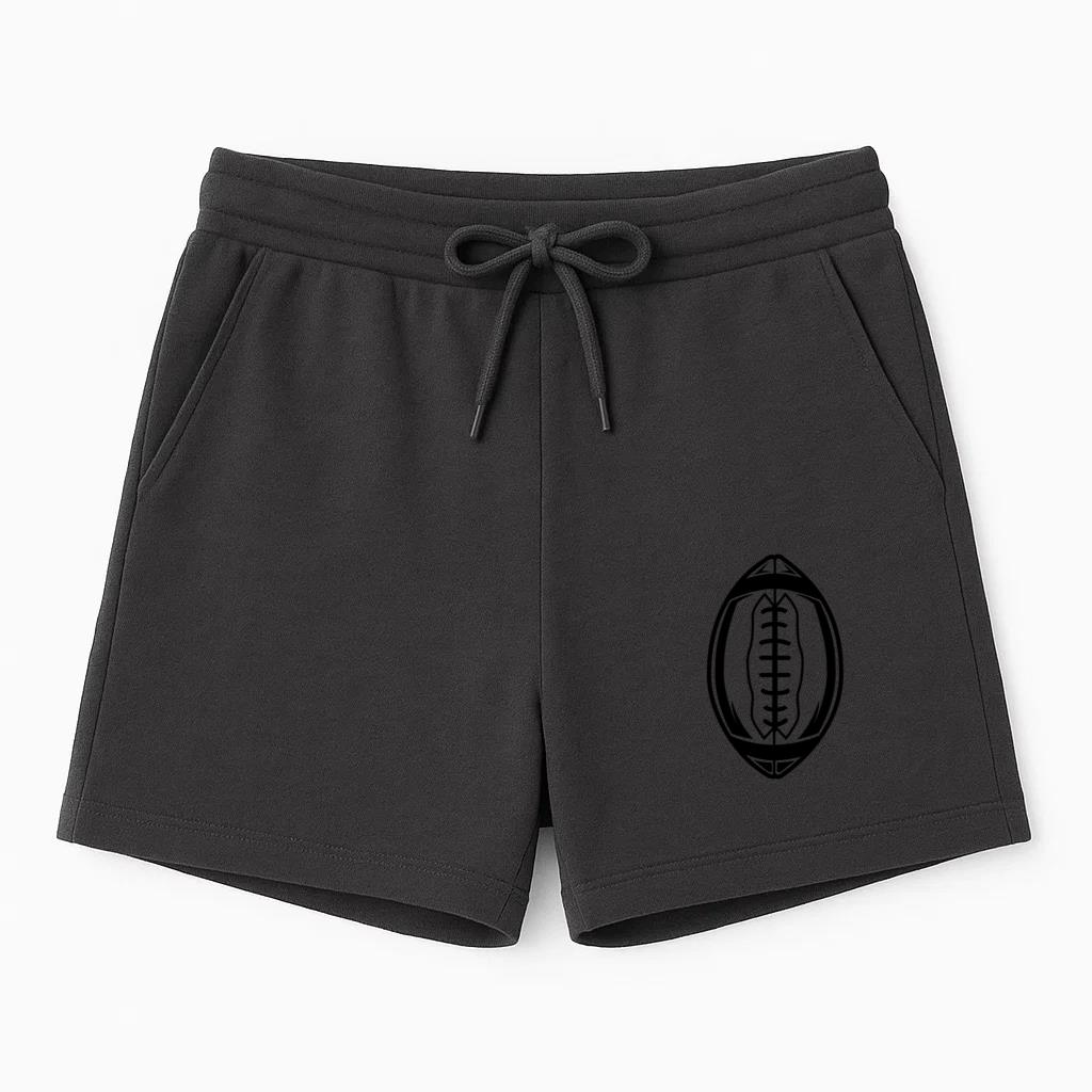 American Football Standing High Contrast Short