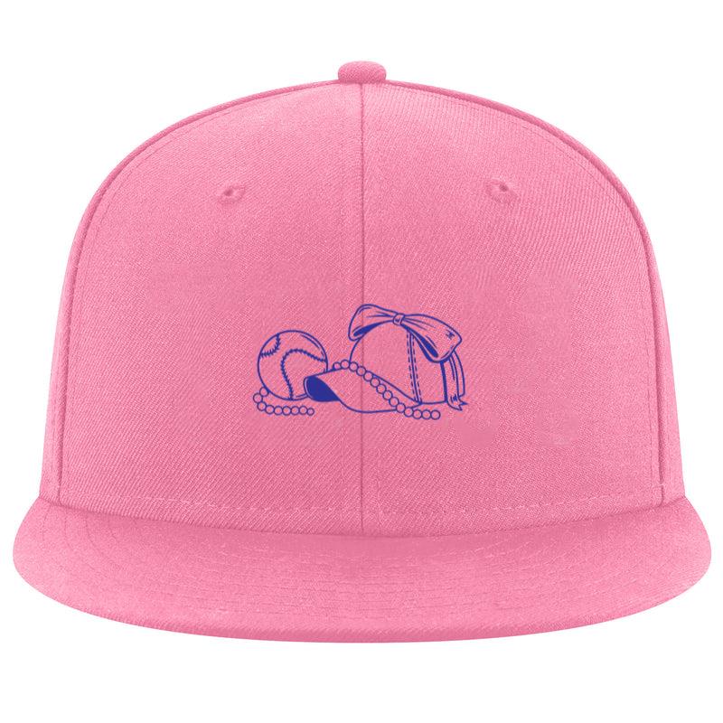 Baseball And Pearl Hat Design Cap
