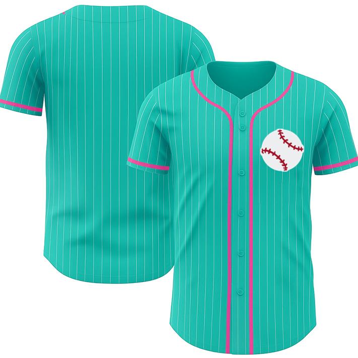 Baseball Ball Flat Design Baseball Jersey