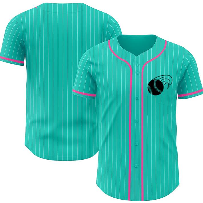 Baseball Ball Flying Cut Out Baseball Jersey