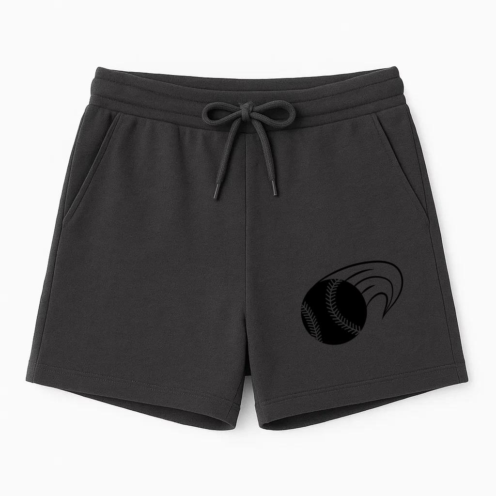 Baseball Ball Flying Cut Out Short