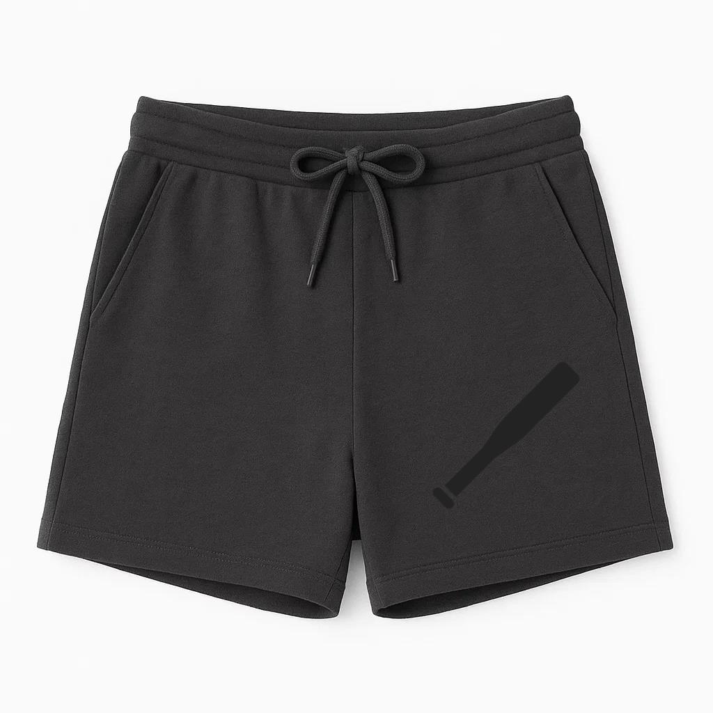 Baseball Bat Cut Out Short