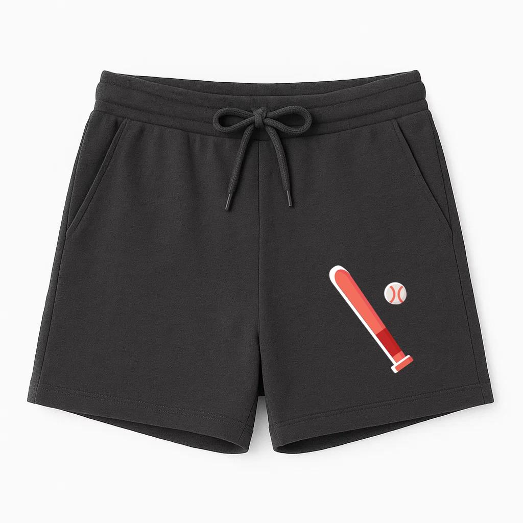 Baseball Bat Flat Icon Short