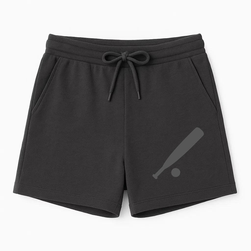 Baseball Bat Sport Icon Short