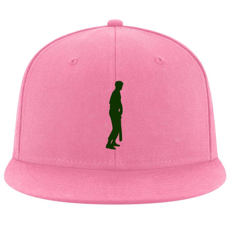 Baseball Batter Man Silhouette Cap