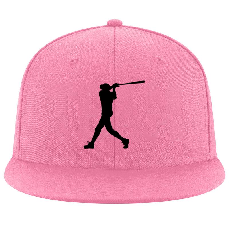 Baseball Batter Silhouette Player Cap