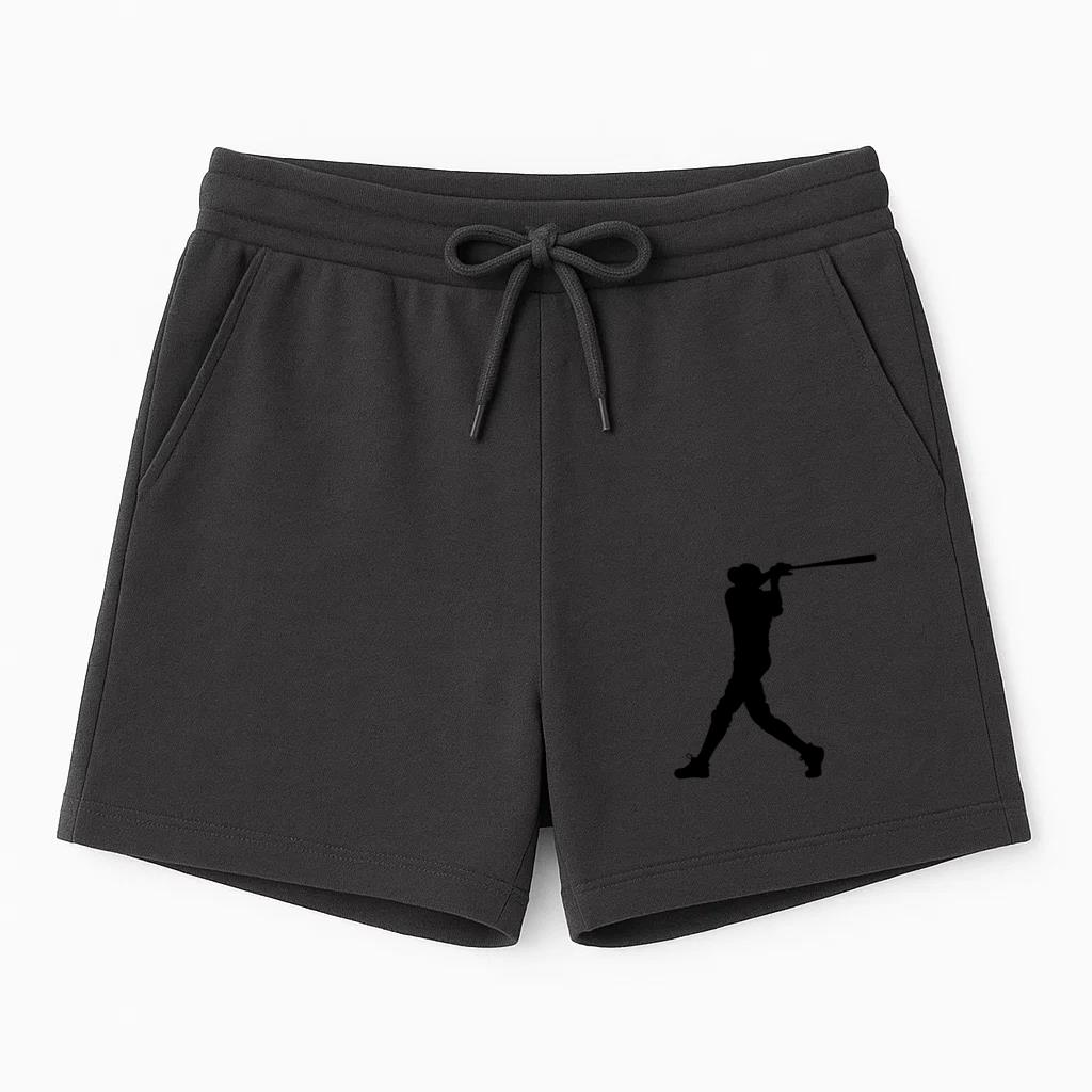 Baseball Batter Silhouette Player Short