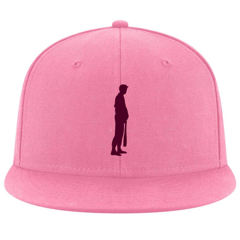 Baseball Batting Silhouette Vector Cap