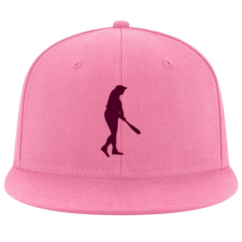 Baseball Batting Woman Cap