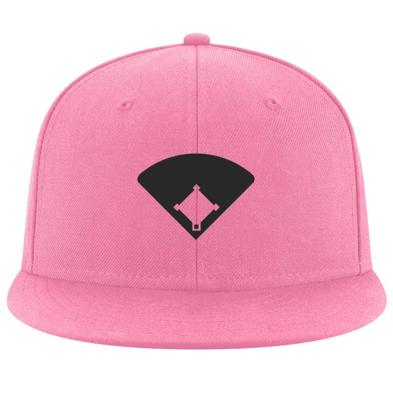Baseball Court Silhouette Cap