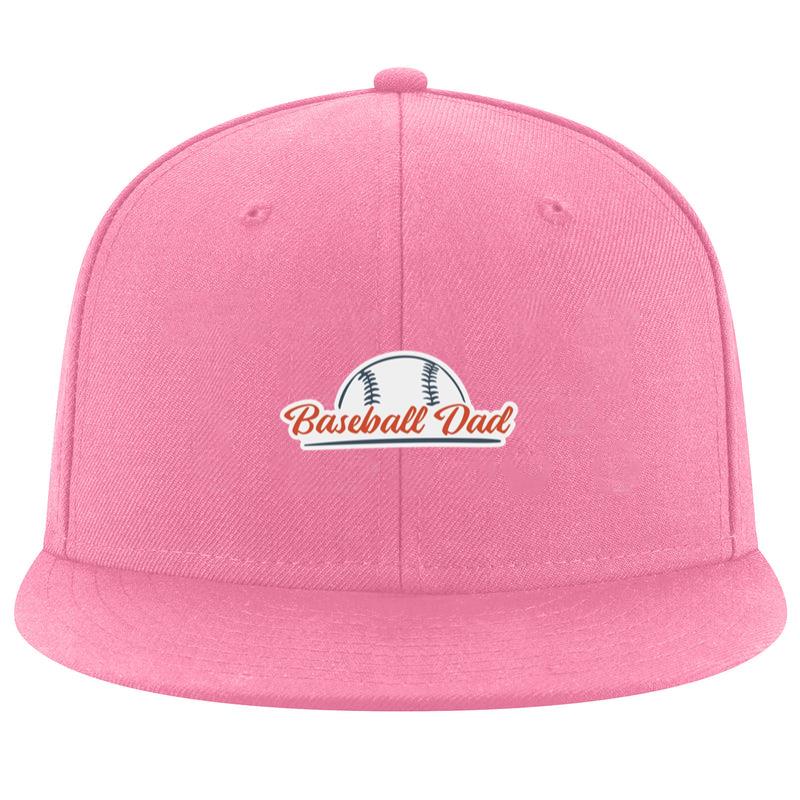 Baseball Dad Quote Badge Cap