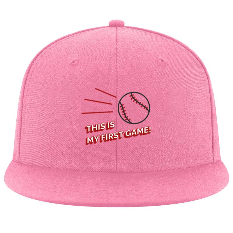 Baseball First Game Badge Cap