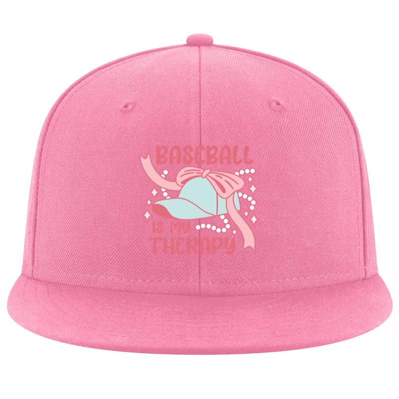 Baseball Is My Therapy Design Cap
