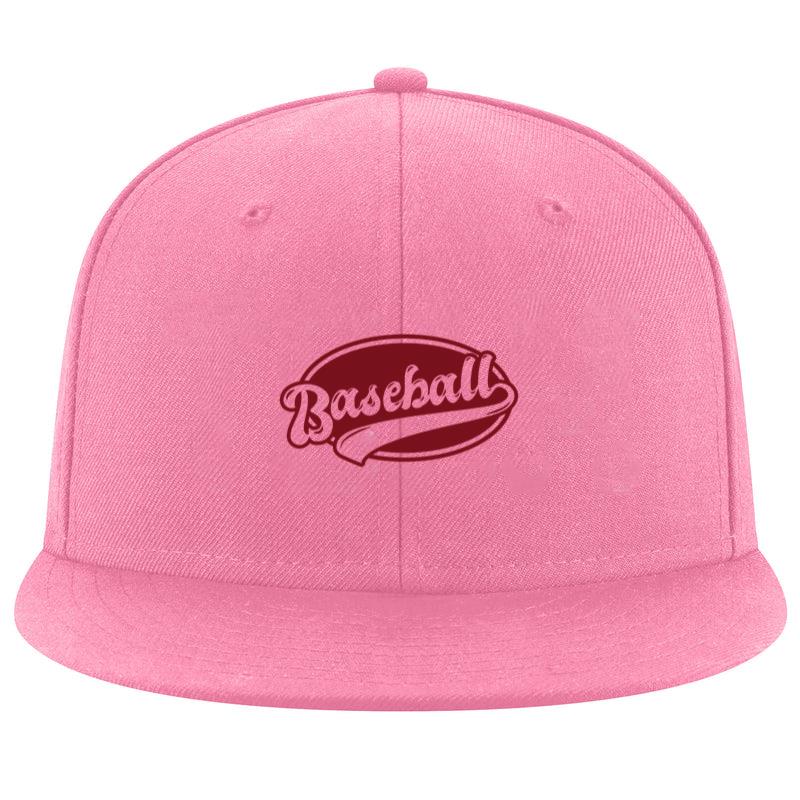 Baseball Oval Badge Sticker Cap