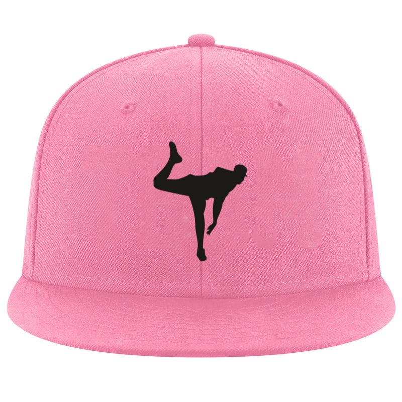 Baseball Pitcher Frontal Silhouette Cap