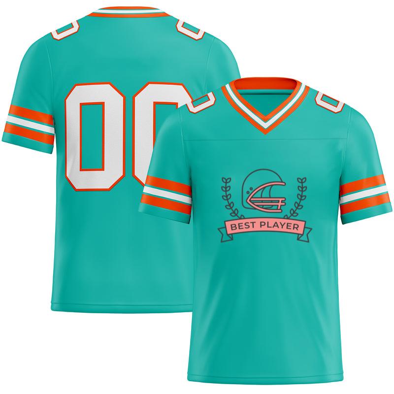 Best Player Helmet Branch Colored Badge Sticker Football Jersey