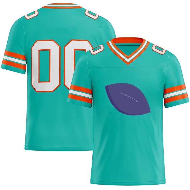 Big Football Ball Flat Football Jersey