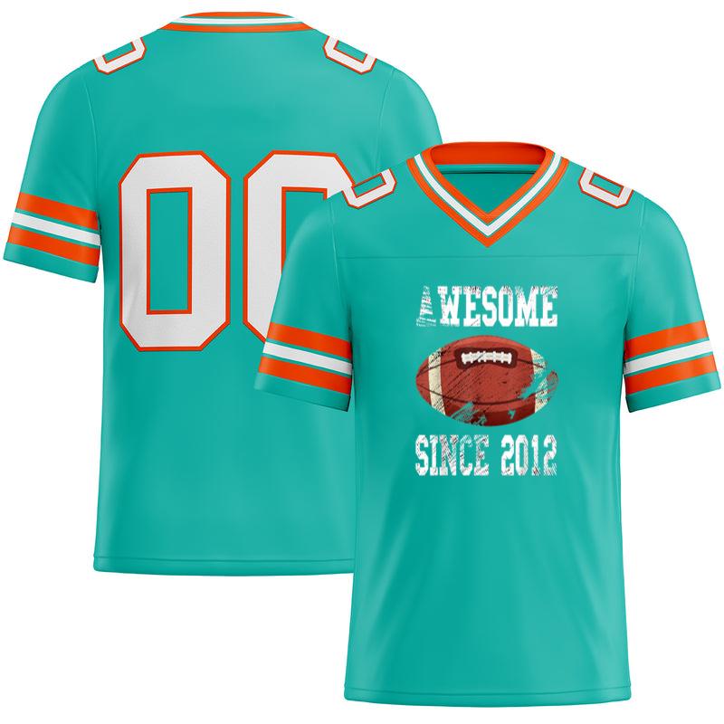 Birthday Football Player Since 2012 Football Jersey