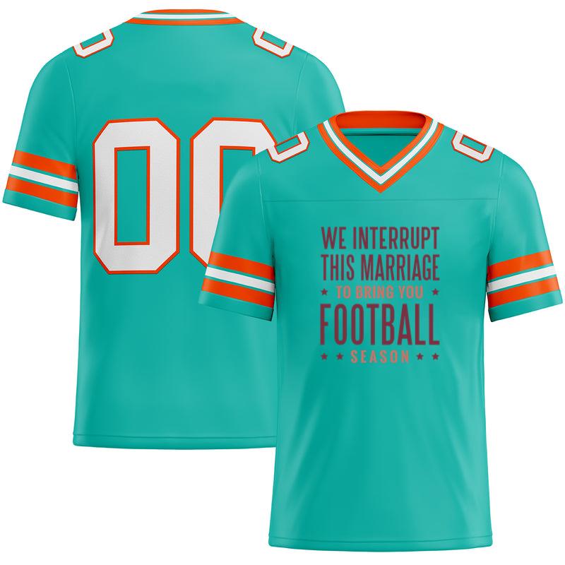 Bring You Football Season Lettering Football Jersey