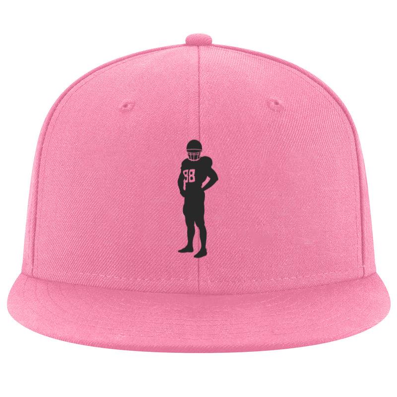 Rugby Player Standing Silhouette Cap