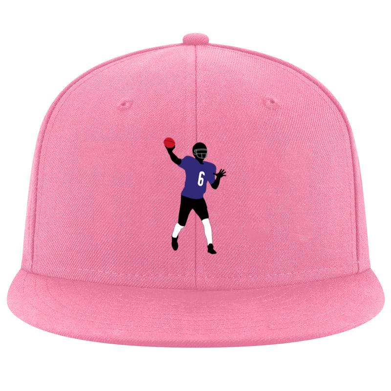 Rugby Player Throwing  Cap