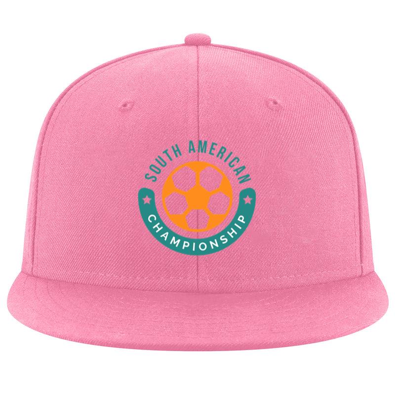 South American Soccer Championship Badge Emblem Flat Cap