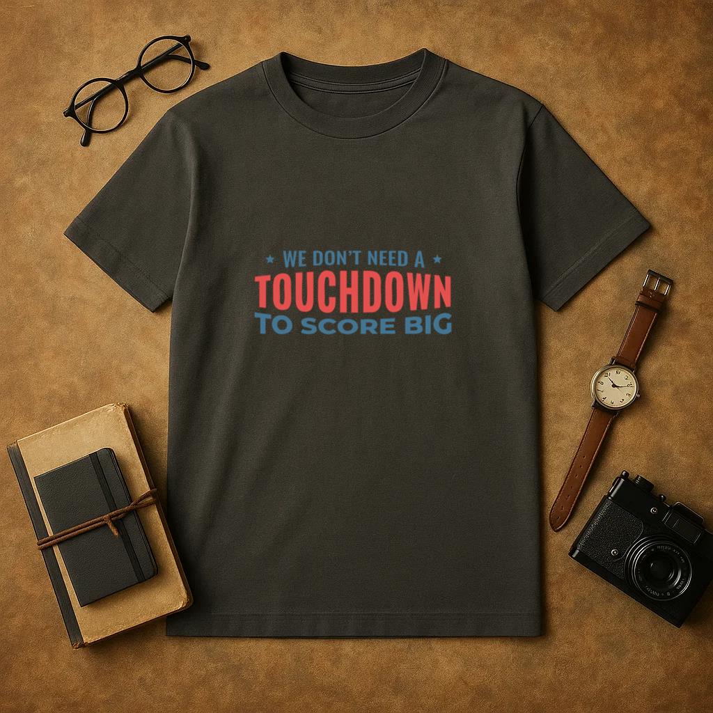 We Dont Need A Touchdown To Score Big Design T-Shirt